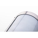 CMD Creative Metalldesign Luminaire mural d’extérieur 1 voie, langue, semi-circulaire, avec capteur IP44, acier inoxydable  CMD Creative Metalldesign Luminaire mural d’extérieur 1 voie, langue, semi-circulaire, avec capteur IP44, acier inoxydable
