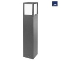 CMD Creative Metalldesign Luce con piedistallo 3 poli E27 IP54, antracite