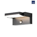 outdoor wall luminaire with motion detector IP54, anthracite, powder coated