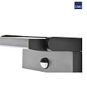 outdoor wall luminaire with motion detector IP54, anthracite, powder coated
