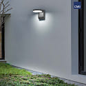 Luminaire mural dextérieur IP54, anthrazit, couvert de poudre