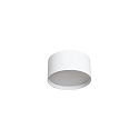 Plafoniera per esterni  9CM rotondo, CCT Switch, con diffusore IP44, verniciato a polvere, bianco