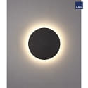 CMD Creative Metalldesign LED Outdoor Wandleuchte Ø 18cm 9W 2700/3200/4000K 492lm IP54 anthrazit