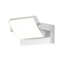 outdoor wall luminaire CCT Switch, tiltable IP54, white