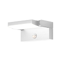 CMD Creative Metalldesign Luminaire mural dextrieur CCT Switch, inclinable, avec dtecteur de mouvement IP54, blanche