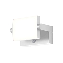 CMD Creative Metalldesign Luminaire mural dextrieur CCT Switch, inclinable, avec dtecteur de mouvement IP54, blanche