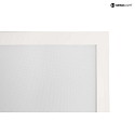 Deko-Light grid luminaire BASIC OFFICE IP40, satined, traffic white