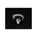  Kapego recessed ceiling ring, Enif, voltage constant, 12V AC / DC, GU5.3 / MR16, 35W, black / white