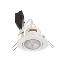 Deko-Light Plafonnier encastré DENEB pivotant, blanche Deko-Light Plafonnier encastré DENEB pivotant, blanche
