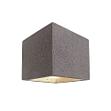 Kapego wall luminaire CUBE, dark grey