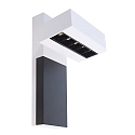 Deko-Light LED wall luminaire CETI 5, 10W 3000K 780lm 45, dimmable, matt white / black