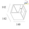 Deko-Light Lampada da parete OLGA su / giù G9 IP20, Bianco dimmerabile