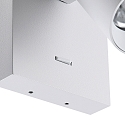 Deko-Light wall luminaire CAN TILT SQUARE square, rotatable, tiltable GU10 IP20, white dimmable