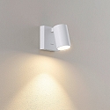 Lampada da parete CAN TILT SQUARE angolare, ruotabile, inclinabile GU10 IP20, bianco dimmerabile