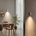Deko-Light Lampada da parete CAN UP OR DOWN rigido GU10 IP20, bianco dimmerabile