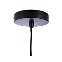 Deko-Light Luminaire  suspension BARREL E27 IP20, noir , blanche