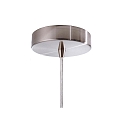 Deko-Light Luminaire  suspension BELL E27 IP20, satin, argent, blanche