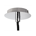 Deko-Light Pendant luminaire CENTAURI III, GU10, silver / chrome