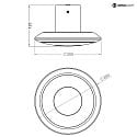 Deko-Light Wall luminaire BERMUDA II, 220-240V AC/50Hz, 12W, white