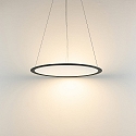 Deko-Light Luci a sospesione rotondo IP40, trasparente, nero jet dimmerabile Deko-Light Luci a sospesione rotondo IP40, trasparente, nero jet dimmerabile