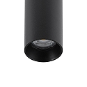 Deko-Light pendant luminaire CAN 150 down, cylindrical GU10 IP20, black dimmable