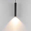 pendant luminaire CAN 300 down, cylindrical GU10 IP20, black dimmable
