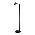 floor lamp CAN TILT GU10 IP20, black dimmable