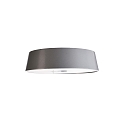 T�te de luminaire MIRAM IP54, gris, d�gager, transparent gradable