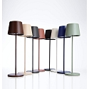 Deko-Light Lampe de table  accu CANIS CCT Switch, avec variateur tactile IP65, mat, rouille gradable