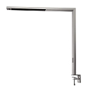 LED Tischleuchte OFFICE THREE STANDARD MOTION, IK06, Up/Down, 80W 4000K 10100lm, CRi 95, UGR 6, Sensoren + Touch-Dimmer, silber