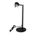 table lamp CAN TILT BASE / MIXN MATCH with switch, without shade, with plug GU10 IP20, deep black 