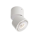 LED ceiling luminaire UNI II MINI, 7W 3000K 600lm 33, dimmable, white