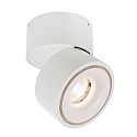 LED ceiling luminaire UNI II, 9W 3000K 670lm 35, dimmable, white