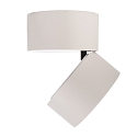 Deko-Light LED ceiling luminaire UNI II, 9W 3000K 670lm 35, dimmable, white