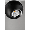 Deko-Light LED ceiling luminaire BELLATRIX, 220-240V AC / 50-60Hz, 10.8W 3000K 870lm 1450cd 40, cRi >90, swivelling, black