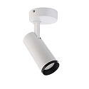 ceiling luminaire LUCEA TILT 10 CCT Switch, adjustable IP20, transparent, traffic white dimmable