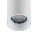 Deko-Light downlight CAN cylindrical, rigid GU10 IP20, white dimmable