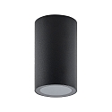 Deko-Light downlight CAN IP44 cylindrical, rigid GU10 IP44, black dimmable