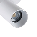 Deko-Light ceiling luminaire CAN TILT ROUND 3 flames, round, swivelling, rotatable GU10 IP20, white dimmable