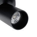 Deko-Light ceiling luminaire CAN TILT ROUND 3 flames, round, swivelling, rotatable GU10 IP20, black dimmable