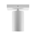 Luminaire de plafond CAN TILT BASE à 1 flamme, angulaire GU10 IP20, blanche gradable