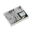 Luminaire de plafond CAN TILT BASE à 1 flamme, angulaire GU10 IP20, blanche gradable