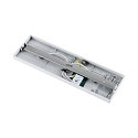 Luminaire de plafond CAN TILT BASE à 2 flammes, angulaire GU10 IP20, blanche gradable