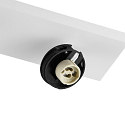 Luminaire de plafond CAN TILT BASE 3 flammes, angulaire GU10 IP20, blanche gradable