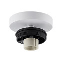 Luminaire de plafond CAN TILT BASE à 1 flamme, rond GU10 IP20, blanche gradable