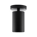 Deko-Light ceiling luminaire CAN TILT ROUND BASE  8CM / MIXN MATCH 1 flame, round GU10 IP20, deep black dimmable