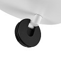 Luminaire de plafond CAN TILT BASE à 2 flammes, rond GU10 IP20, blanche gradable