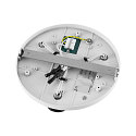 Luminaire de plafond CAN TILT BASE 3 flammes, rond GU10 IP20, blanche gradable
