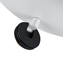 Luminaire de plafond CAN TILT BASE 3 flammes, rond GU10 IP20, blanche gradable