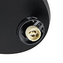 Deko-Light ceiling luminaire CAN TILT ROUND BASE  25CM / MIXN MATCH 3 flames, round GU10 IP20, deep black dimmable